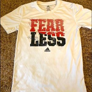 Boys Adidas dry- fit Tee! (M, 10-12)